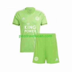 Nogometni Dresovi Leicester City Vratar Dječji Gostujući dres 2023-2024 Kratkih Rukava