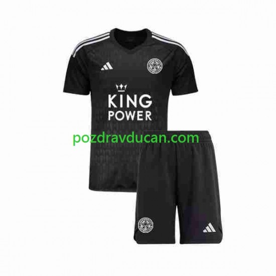 Nogometni Dresovi Leicester City Vratar Dječji Treći dres 2023-2024 Kratkih Rukava