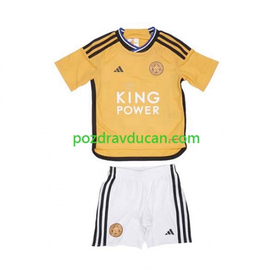 Nogometni Dresovi Leicester City Dječji Treći dres 2023-2024 Kratkih Rukava