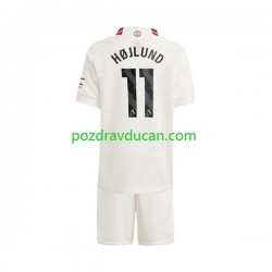 Nogometni Dresovi Manchester United Rasmus Hojlund 11 Dječji Treći dres 2023-2024 Kratkih Rukava