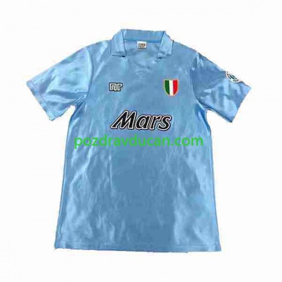 Nogometni Dresovi Napoli 1990 1991 Retro Muški Domaći dres Kratkih Rukava