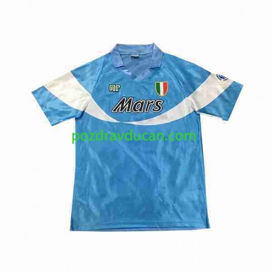 Nogometni Dresovi Napoli Special 1990 1991 Retro Muški Domaći dres Kratkih Rukava