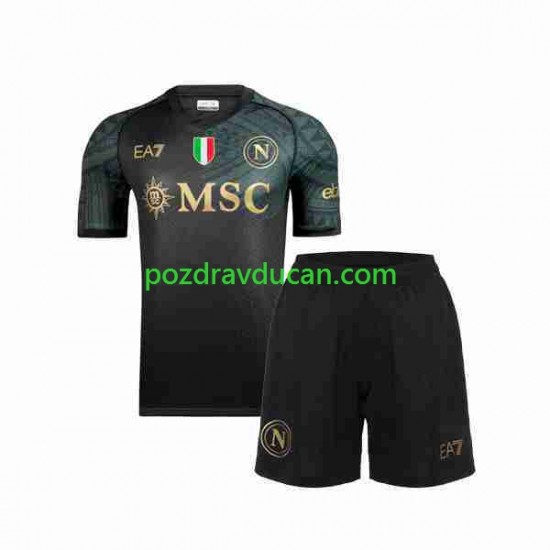 Nogometni Dresovi Napoli Dječji Treći dres 2023-2024 Kratkih Rukava