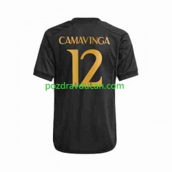 Nogometni Dresovi Real Madrid Eduardo Camavinga 12 Muški Treći dres 2023-2024 Kratkih Rukava