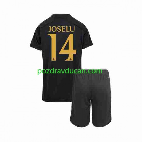 Nogometni Dresovi Real Madrid Joselu 14 Dječji Treći dres 2023-2024 Kratkih Rukava