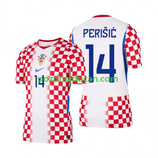 Nogometni Dresovi Hrvatska Ivan Perisic 14 Muški Domaći dres World Cup 2026 Kratkih Rukava