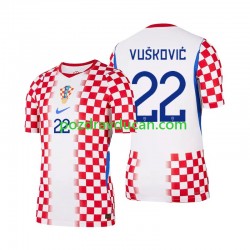Nogometni Dresovi Hrvatska Luka Vuskovic 22 Muški Domaći dres World Cup 2026 Kratkih Rukava