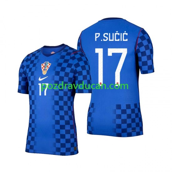 Nogometni Dresovi Hrvatska Petar Sucic 17 Muški Gostujući dres World Cup 2026 Kratkih Rukava