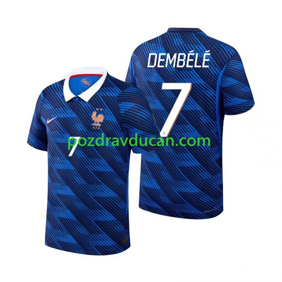 Nogometni Dresovi Francuska Ousmane Dembele 7 Muški Domaći dres World Cup 2026 Kratkih Rukava