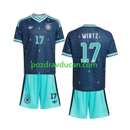 Nogometni Dresovi Njemačka Florian Wirtz 17 Dječji Gostujući dres World Cup 2026 Kratkih Rukava