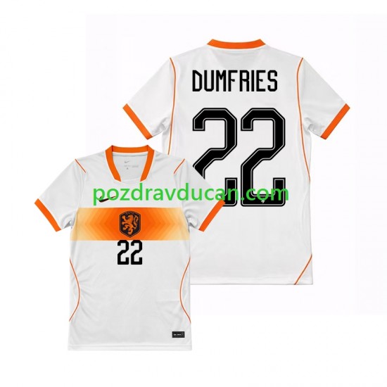 Nogometni Dresovi Nizozemska Denzel Dumfries 22 Muški Gostujući dres World Cup 2026 Kratkih Rukava