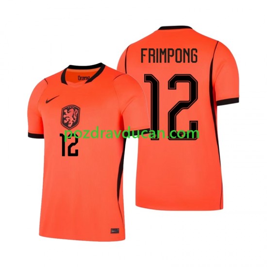 Nogometni Dresovi Nizozemska Jeremie Frimpong 12 Muški Domaći dres World Cup 2026 Kratkih Rukava