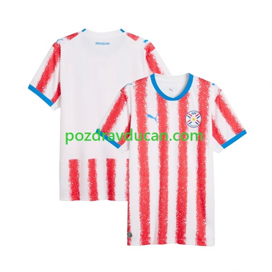 Nogometni Dresovi Paraguay Muški Domaći dres World Cup 2026 Kratkih Rukava