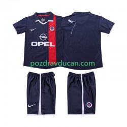 Nogometni Dresovi AC Milan 2001 Retro Dječji Domaći dres 2002 Kratkih Rukava