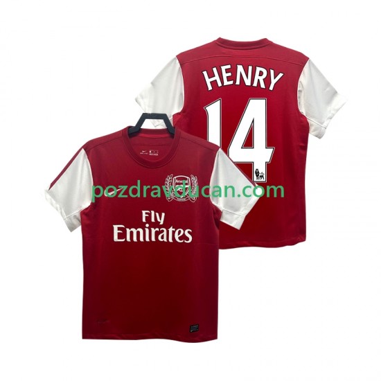 Nogometni Dresovi Arsenal HENRY 14 2012 Retro Muški Domaći dres 2011 Kratkih Rukava
