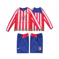 Nogometni Dresovi Atlético Madrid 2005 Retro Dječji Domaći dres 2004 Dugi Rukav