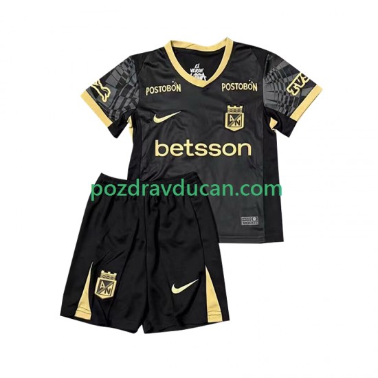 Nogometni Dresovi Atletico Nacional Dječji Gostujući dres 2025 Kratkih Rukava
