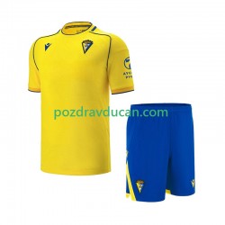 Nogometni Dresovi Cádiz CF Dječji Domaći dres 2025-2026 Kratkih Rukava