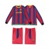 Nogometni Dresovi FC Barcelona Retro Dječji Domaći dres 2011 2010 Dugi Rukav