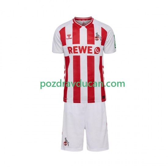 Nogometni Dresovi FC Köln Dječji Domaći dres 2025-2026 Kratkih Rukava