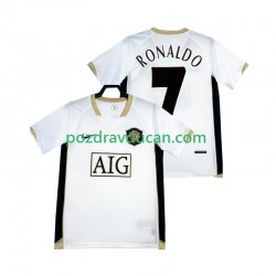 Nogometni Dresovi Manchester United RONALDO 7 -2007 Retro Muški Gostujući dres 2006 Kratkih Rukava