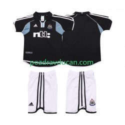 Nogometni Dresovi Newcastle United 2000 2001 Retro Dječji Gostujući dres Kratkih Rukava
