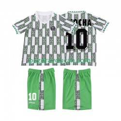 Nogometni Dresovi Nigerija OKOCHA 10 Retro Dječji Gostujući dres 1994 Kratkih Rukava