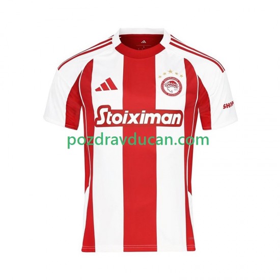 Nogometni Dresovi Olympiacos Muški Domaći dres 2025-2026 Kratkih Rukava