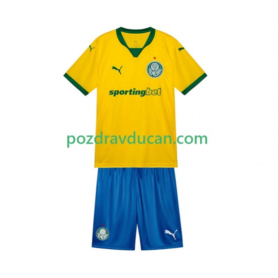Nogometni Dresovi Palmeiras Dječji Treći dres 2025-2026 Kratkih Rukava