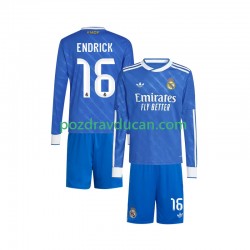 Nogometni Dresovi Real Madrid Endrick 16 Dječji Treći dres 2025-2026 Dugi Rukav