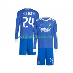 Nogometni Dresovi Real Madrid Huijsen 24 Dječji Treći dres 2025-2026 Dugi Rukav