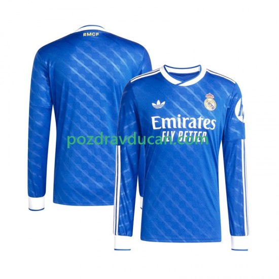 Nogometni Dresovi Real Madrid Muški Treći dres 2025-2026 Dugi Rukav