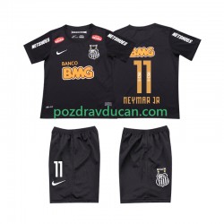 Nogometni Dresovi Santos NEYMAR JR 11 Classic 2012 2013 Retro Dječji Gostujući dres Kratkih Rukava