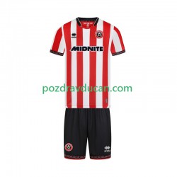 Nogometni Dresovi Sheffield United Dječji Domaći dres 2025-2026 Kratkih Rukava