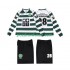 Nogometni Dresovi Sporting CP Cristiano Ronaldo 28 2001 2003 Retro Dječji Domaći dres Dugi Rukav