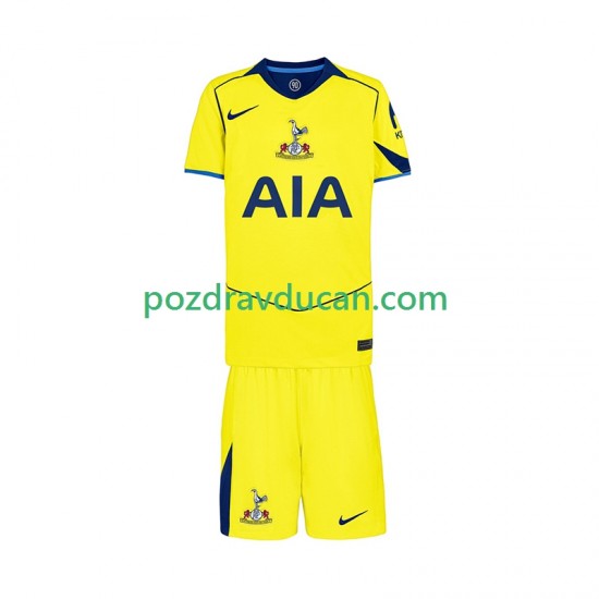 Nogometni Dresovi Tottenham Hotspur Dječji Treći dres 2025-2026 Kratkih Rukava