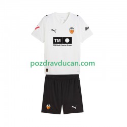 Nogometni Dresovi Valencia CF Dječji Domaći dres 2025-2026 Kratkih Rukava