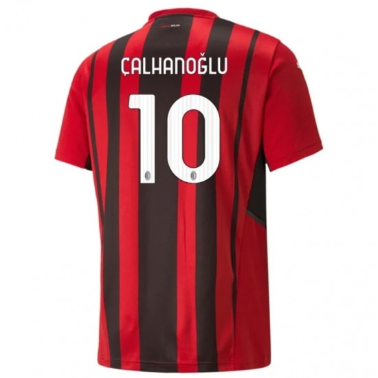 Nogometni Dresovi AC Milan Hakan Calhanoglu 10 Domaći dres 2021-2022 Kratkih Rukava