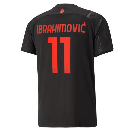 Nogometni Dresovi AC Milan Ibrahimovic 11 Treći dres 2021-2022 Kratkih Rukava