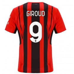 Nogometni Dresovi AC Milan Olivier Giroud 9 Domaći dres 2021-2022 Kratkih Rukava