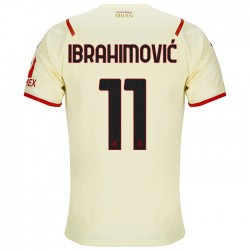 Nogometni Dresovi AC Milan Zlatan Ibrahimovic 11 Gostujući dres 2021-2022 Kratkih Rukava