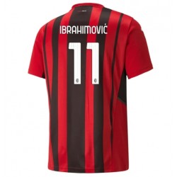 Nogometni Dresovi AC Milan Zlatan Ibrahimovic 11 Domaći dres 2021-2022 Kratkih Rukava