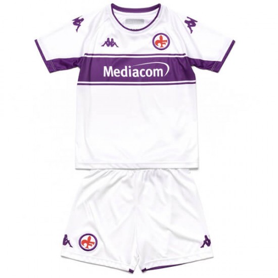Nogometni Dresovi ACF Fiorentina Dječji Gostujući dres 2021-2022 Kratkih Rukava
