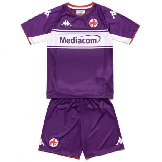 Nogometni Dresovi ACF Fiorentina Dječji Domaći dres 2021-2022 Kratkih Rukava
