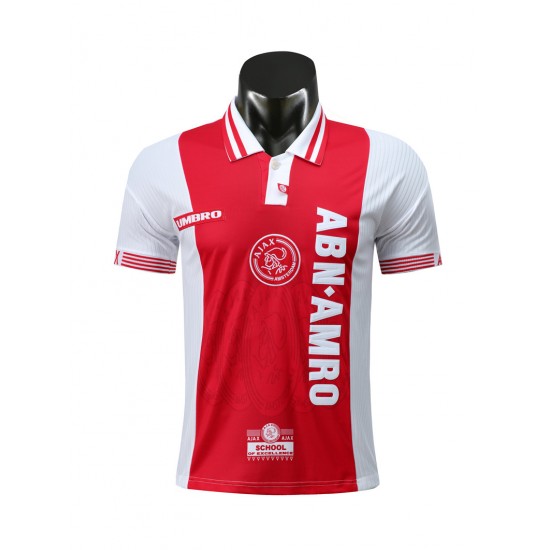 Nogometni Dresovi AFC Ajax Retro Domaći dres 1997-1998 Kratkih Rukava