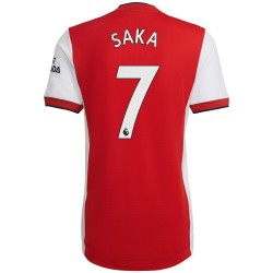 Nogometni Dresovi Arsenal Bukayo Saka 7 Domaći dres 2021-2022 Kratkih Rukava