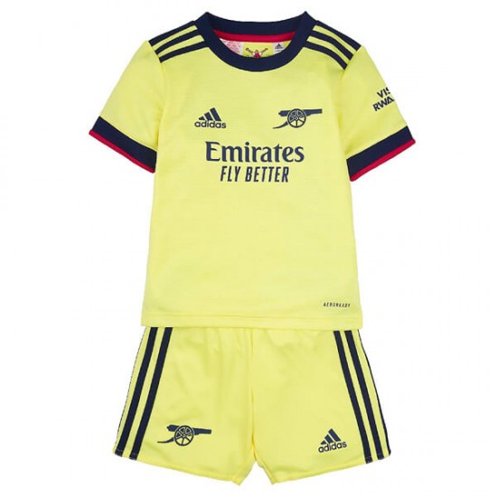 Nogometni Dresovi Arsenal Dječji Gostujući dres 2021-2022 Kratkih Rukava