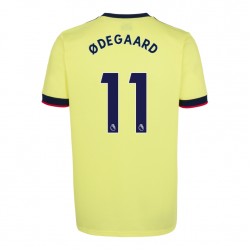 Nogometni Dresovi Arsenal Martin Odegaard 11 Gostujući dres 2021-2022 Kratkih Rukava