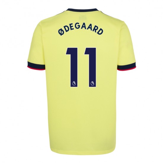Nogometni Dresovi Arsenal Martin Odegaard 11 Gostujući dres 2021-2022 Kratkih Rukava
