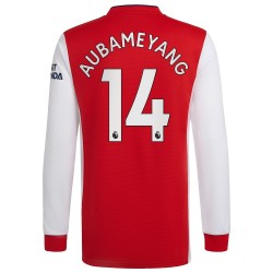 Nogometni Dresovi Arsenal Pierre-Emerick Aubameyang 14 Domaći dres 2021-2022 Dugi Rukav